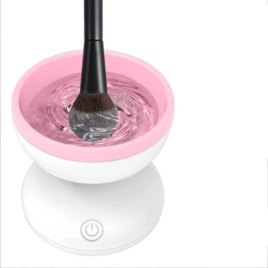 NEW 1PCS Electric Makeup Brush Women Cleaner Automatic Silicone Washing Spinner Makeup Products USB Cleaning Tools & Accessories