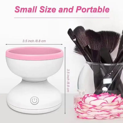 NEW 1PCS Electric Makeup Brush Women Cleaner Automatic Silicone Washing Spinner Makeup Products USB Cleaning Tools & Accessories